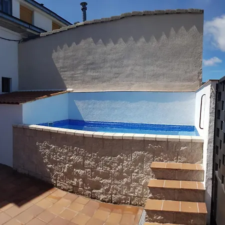 Valsain Con Piscina Y Patio Privado Piscina Abierta La Pradera de Navalhorno