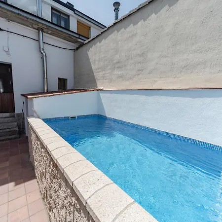 Сasa de vacaciones Valsain Con Piscina Y Patio Privado Piscina Abierta La Pradera de Navalhorno